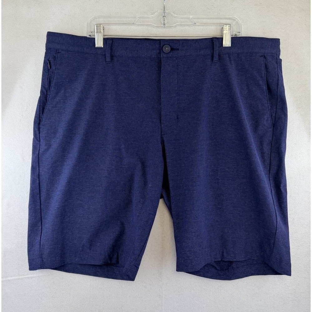 Tommy Bahama Short Men's Size 40 Navy Blue Chip Shot IslandZone Ocean Deep